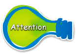 attention bulb