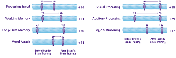 brainrx results chart